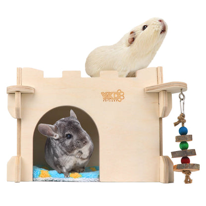 Guinea Pig Hideouts Wooden Pet Shelter