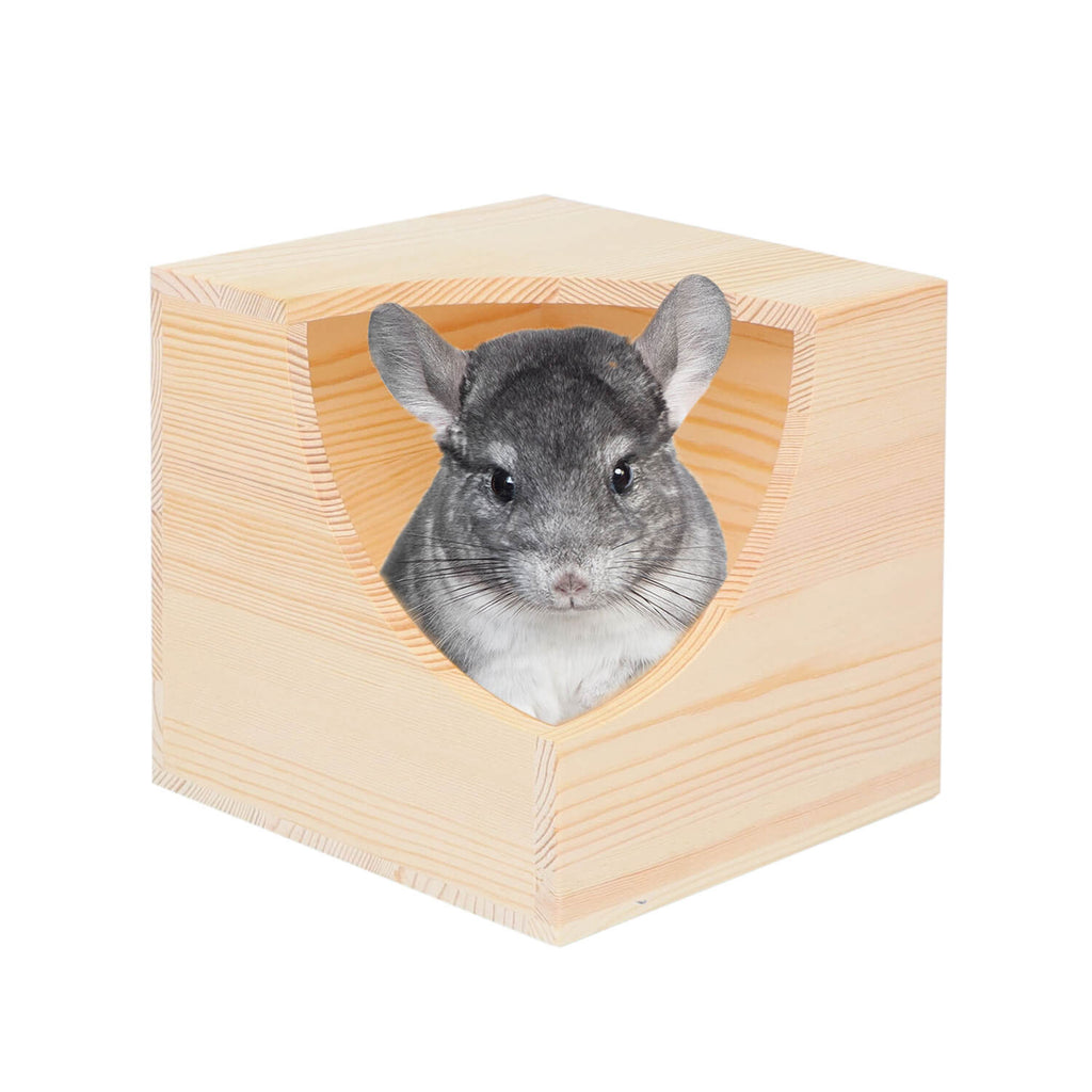 Guinea Pig HideOuts ,Chinchillas Wooden Shelter Hideouts Castle