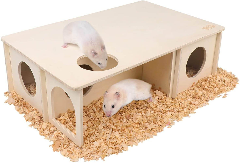 Hamster Explore Tunnel Maze Toys for Mice Gerbils Mouse Syrian Hamsters