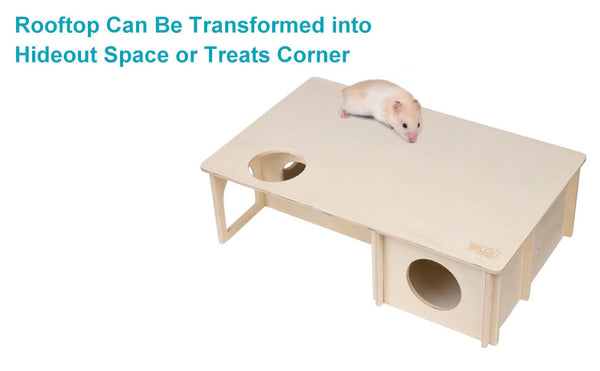 Hamster Explore Tunnel Maze Toys for Mice Gerbils Mouse Syrian Hamsters
