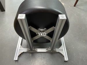 YKD Custom Aluminum Stand for Chinchilla Exercise Spinning Wheel